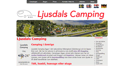 Desktop Screenshot of ljusdalscamping.se